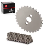 Timing Chain 88L & Cam Sprocket 28T For Honda XR80R XL80S 14321-115-010. Fixed Price $28.99.