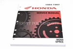 Genuine Honda Service Repair Manual 1984-1987 NQ50 Spree New Oem Shop Book #C17. Fixed Price $79.95.