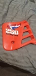 Honda 1987 CR250 Rh Nos Radiator Left Shroud Hrc Rsc Genuine New. Fixed Price $201.50.