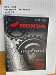 2005-2008 Honda TRX500FA TRX500FGA Service Manual 61HN253 SM1-7. Fixed Price $95.99.
