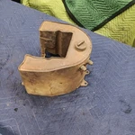 Stock Harley Knucklehead Panhead Chopper Bobber Oil Tank For 1940-1957 Bt. Fixed Price $159.00.