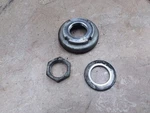 Honda CB650-CUSTOM Washer Steering Stem Nut Hardware 1980 Pa AP-360. Fixed Price $6.00.