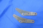 Bsa # 68-4080 Rear Engine Mount Brackets Plates (2) A65 Lightning A50 1962-70. Fixed Price $18.95.
