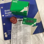 Jaguar XJ6 XJ12 Triumph TR7 TR8 Nos Lucas SRB411 Red Fan Relay 26RA. Fixed Price $75.00.