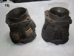1955 Harley Panhead Pair Cylinders Jug Barrel J-20-5 Date 1948-1962 Original. Fixed Price $266.25.