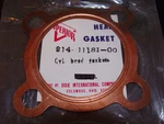 Nos Superior Yamaha Cylinder Head Gasket DT1 DT2 DT3 RT2 214-11181-00. Fixed Price $9.99.