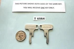 Nos Orig. Ignition Key Pre-cut # For '60'S '70'S Hondas. Fixed Price $8.95.