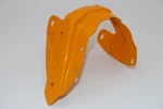 Honda CT90, Trail Auxiliary Gas Tank Frame Mount Bright Yellow 1978. Fixed Price $175.00.