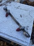 Rocket Light Set Harley Panhead Shovel Knucklehead Bobber Bar. Fixed Price $225.00.