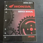 2009-2011 Honda CRF450R Oem Service Manual #61MEN72. Fixed Price $99.99.