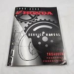 Honda Service Shop Repair Manual Book 1995 - 2003 TRX400 Fw Foreman 61HM708. Fixed Price $77.00.