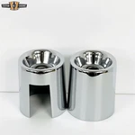 Chrome Upper Shock Stud Covers Fit For Harley Sportster 1975-1978 REPL.54704-75T. Fixed Price $14.99.