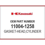 Kawasaki Gasket-head,cylinder 11004-1258 Oem New. Fixed Price $178.84.