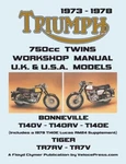 Triumph 750CC Twins 1973-1978 Workshop Manual: All Uk, General Export & Usa New!. Fixed Price $49.45.