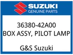 Suzuki Oem Part 36380-42A00 Box Assy, Pilot Lamp. Fixed Price $157.55.