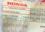 Nos Oem Honda Meter Set Stay CB650 CB750 37211-425-009. Fixed Price $34.99.