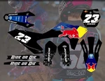 Gasgas MC250F 21 24 Rb Inspired Hollow Graphics Kit Dirt Bike Custom Name Number. Fixed Price $369.00.