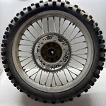 96 - 00 1999 Yamaha YZ125 Oem Rear Wheel Hub Rim Spokes Tire Assembly. Fixed Price $150.00.
