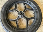 1987 Bmw K100 Rt Rs Front Wheel Rim Straight With Tire 18" X 2.50. Fixed Price $119.99.