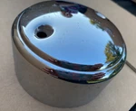 30137-32 Harley Chrome Generator Cover 1932-1957 Ul, El, Vl, Fl #307. Fixed Price $25.00.