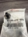 Nos Honda Front Fender Collar 61104-428-000. Fixed Price $6.95.