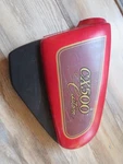 Oem Honda Custom Left Side Cover Frame Red Nice 1979-82 C1. Fixed Price $55.00.