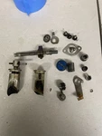 1987 1986 Suzuki Model Exhaust Power Valve Set ( One Broken). Fixed Price $165.00.