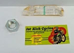 Nos Yamaha Hexagon Nut TT500 YZ250 90170-16177 Oem. Fixed Price $10.99.