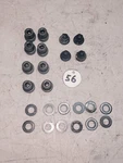 1985 Yamaha Cylinder Head Nuts & Washers Full Set. Fixed Price $50.00.
