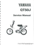 1983-1987 Yamaha QT50 Yamahopper Scooter Service Manual. Fixed Price $26.88.