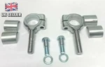 Triumph Handle Bar Clamp 1968-73 97-2291 T100 TR6 T120 T140 T150 T160. Fixed Price $129.88.