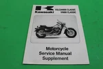 Oem Kawasaki VULVAN800/VN800 Classic Service Manual Supp. Pt# 99924-1199-53. Fixed Price $13.95.