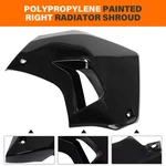 Right Radiator Shroud Plastic Black For 2008-2018 Kawasaki KLR650. Fixed Price $57.72.