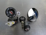 EB1408 2013 Moto Guzzi V7 Racer Lock Set Kit Ignition Key Gas Cap. Fixed Price $199.99.