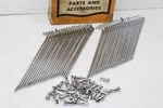 Harley Fx Superglide Shovelhead Xl Sportster 19" Wheel Chrome Spokes+nipples Set. Fixed Price $35.00.