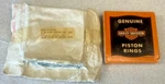 Original Harley 45" Flathead Wla Piston Rings +.030 Nos 261-38D (U608). Fixed Price $39.95.