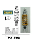 585 Rear Shock Absorber Ohlins Yamaha YZF-R7 2021 2024. Fixed Price $801.27.