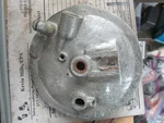 Nos Yamaha Front Wheel Brake Shoe Plate 69-70 L5 68-69 YG5 122-25121-02-00. Fixed Price $49.49.