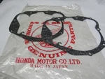 Genuine Nos Honda Gasket, R. Crankcase Cover 11394-323-010 Set Of. Fixed Price $12.41.