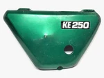 1977-79 Kawasaki KE250 Left Side Cover Panel. Fixed Price $59.99.