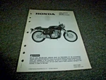 1990 Honda GB500 Tourist Trophy Motorcycle Set-up Instructions Owner Manual Xz. Fixed Price $125.78.