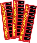 Pro Circuit Heat Temperature Strips PC4019-0000. Fixed Price $22.26.