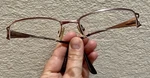 Harley Davidson Hd 377 Lbrn Brown Semi Rimless Metal Eyeglasses Frame 52-18-135. Fixed Price $15.00.