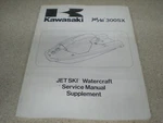 Oem Kawasaki Watercraft Service Manual Supplement 300SX 99924-1070-52. Fixed Price $31.49.