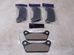 4 Rear Brake Pad Sets For 1980-85 Harley Flt. Fixed Price $34.95.