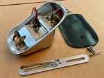 68002-47C Harley Tombstone Taillight Chrome 12 Volt Knucklehead Pan Flathead 540. Fixed Price $49.99.