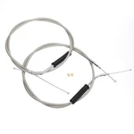 48.3" Stainless Steel Braided Extended Throttle And Idle Cable Kit For 2000-2.... Fixed Price $51.44.