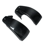 Black Carbon Fiber Battery Side Covers For Harley 18-24 Softail Flde Flhc Flfbs. Fixed Price $299.95.