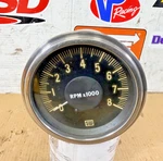 Chevy Ford Mopar Stewart Warner Tachometer 8000 Rpm Gauge Vintage Nice. Fixed Price $116.99.