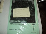1976 Harley Aermacchi Ss Sx 250CC/ 175CC Service Manual 99490-76 Amf. Fixed Price $42.55.